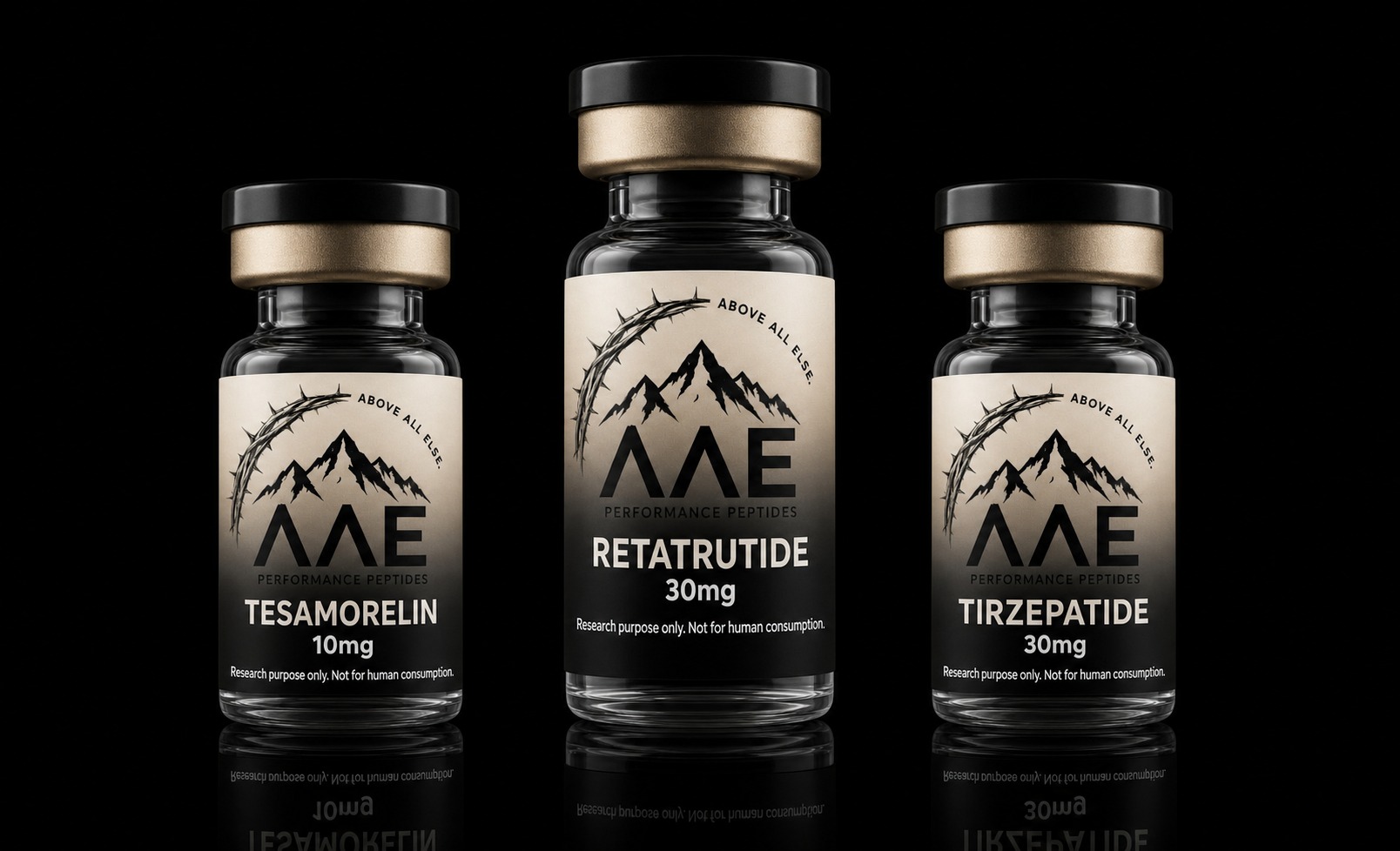 AAE Performance Peptides vials